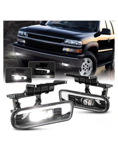 Luces de Niebla LED M MIBAHE para Chevy Silverado 1999-2006