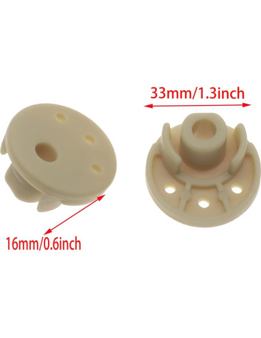 5 Piezas Pie de Goma FDXGYH para Licuadora 9709707 Amarillo