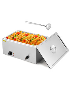 Calentador de Comida Eléctrico Festisoul 21QT 600W Bain Marie