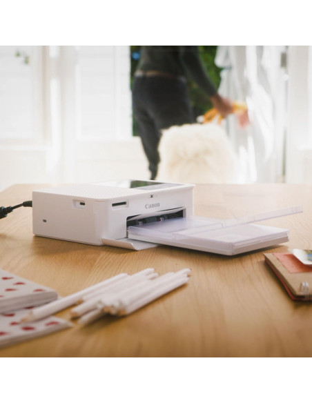 Impresora de Fotos Compacta Canon SELPHY CP1500 Blanca