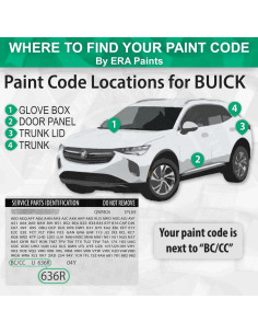 Pintura Automotriz ERA WA9800 Cereza Oscura Metalizado 7.39ml 2