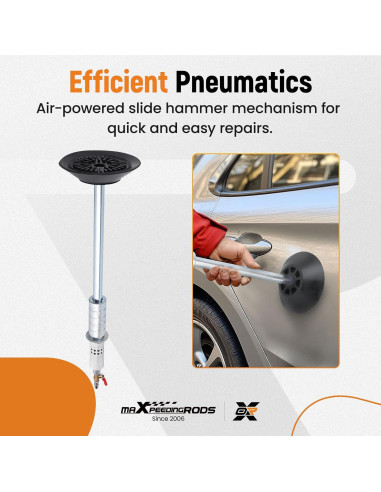 Extractor de Abolladuras Neumático maXpeedingrods con 3 Ventosas