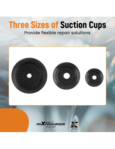 Extractor de Abolladuras Neumático maXpeedingrods con 3 Ventosas