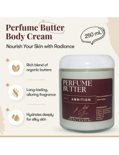 Mantequilla de Perfume AMBICIÓN 240 ml Hidratante Unisex 2