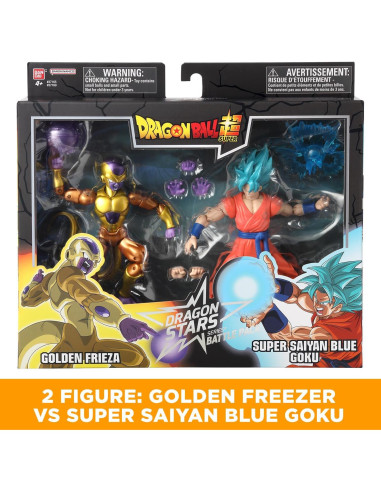 Figuras de Acción Dragon Ball Bandai Goku vs Frieza 17cm