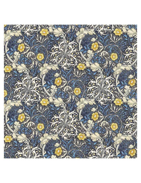 Papel Tapiz Autoadhesivo Miniatura Apalurmeer 48x36 cm Azul Oscuro