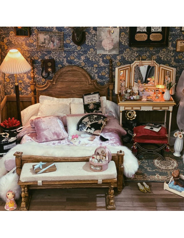 Papel Tapiz Autoadhesivo Miniatura Apalurmeer 48x36 cm Azul Oscuro