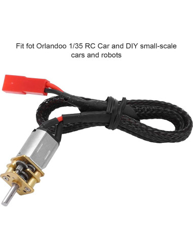 Motor con Reductor N20 DC 300 RPM RiToEasysports para Coche RC