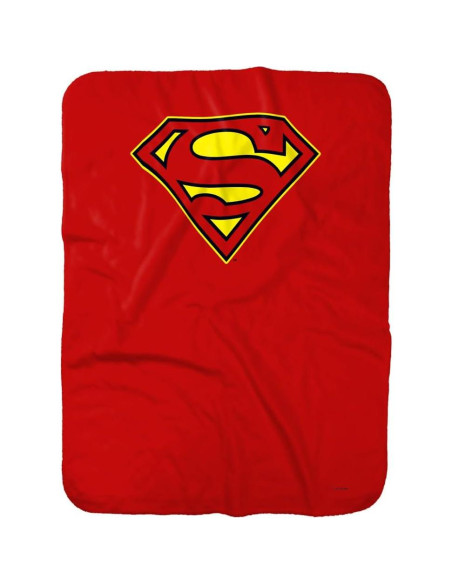Manta Sherpa Superman para Bebés 76x102 cm Multicolor