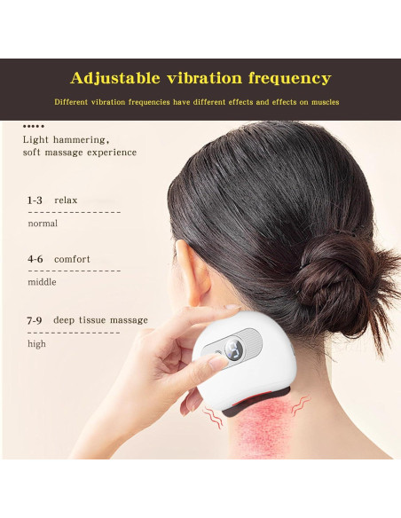 Conjunto de herramientas Gua Sha QAOZUOI para masaje facial Rosa