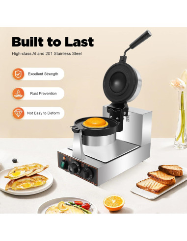 Máquina de Hacer Hamburguesas Wmpusll HYX-2205C 1.2KW Acero Inoxidable