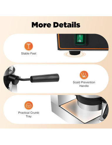 Máquina de Hacer Hamburguesas Wmpusll HYX-2205C 1.2KW Acero Inoxidable