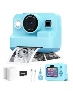 Cámara Instantánea Dylanto BLL2 para Niños 1080P Azul