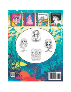 Sirenas: Libros para Pintar (Libros Para Colorear) (Spanish Edition) 2