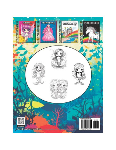 Sirenas: Libros para Pintar (Libros Para Colorear) (Spanish Edition)