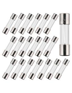 Fusibles de vidrio BOJACK 5A 5x20 mm (Paquete de 20)