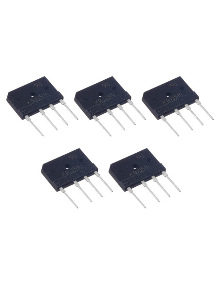 5 Puentes Rectificadores de Vidrio GBJ3510 35A 1000V