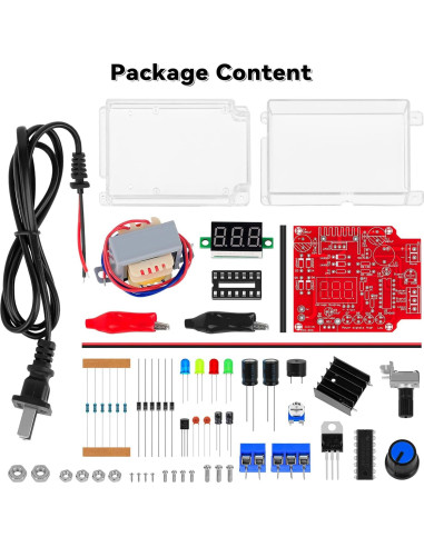 Kit Regulador de Voltaje Ajustable LM317 110V a 12V YELUFT