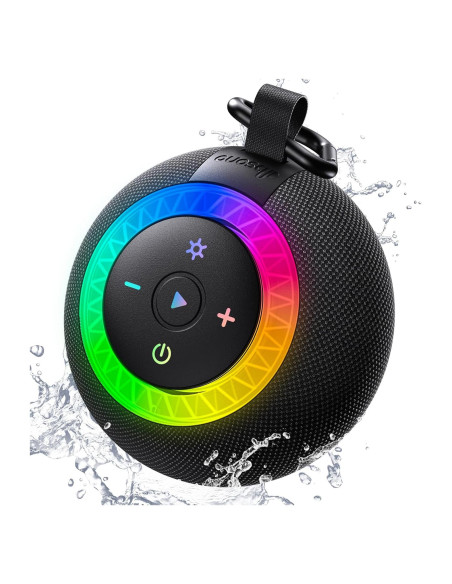 Altavoz Bluetooth Portátil DB F33 Impermeable 360 Negro