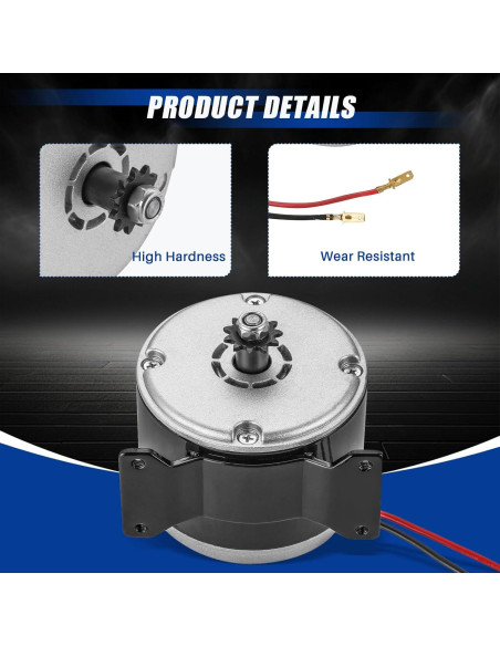 Motor Eléctrico 24V CC 350W MYFULLY para Scooter y E-Bike