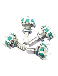 5 Piezas Codificador Rotativo RK097N 15mm Potenciómetro Digital