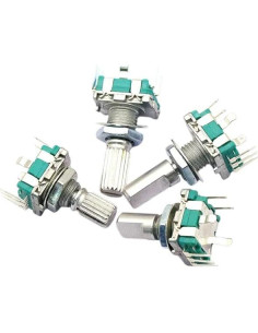 5 Piezas Codificador Rotativo RK097N 15mm Potenciómetro Digital 2
