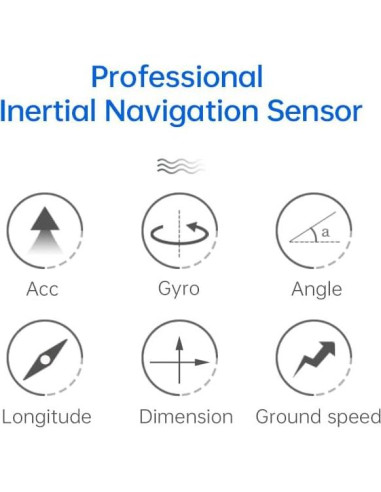 Sensor de Navegación Inercial WitMotion WTGAHRS3-TTL 6 Ejes