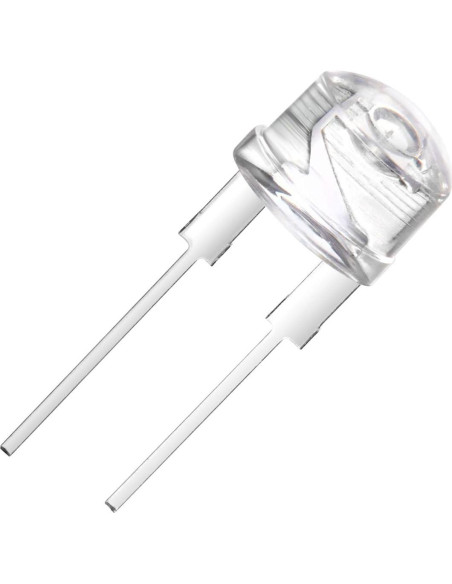 Diodos LED Rojo 8mm CHANZON 50 Piezas 2V 80mA