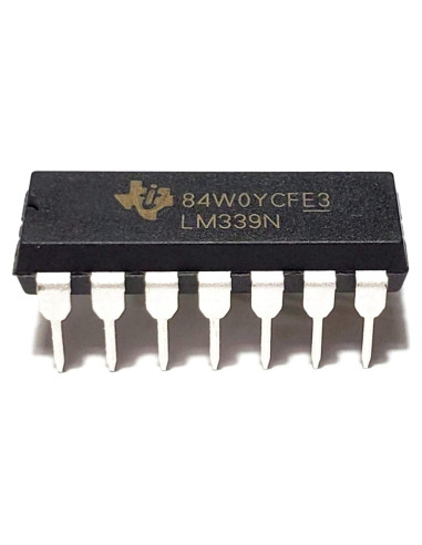 LM339N Comparador Diferencial Cuádruple Grado Industrial - Paquete de 20