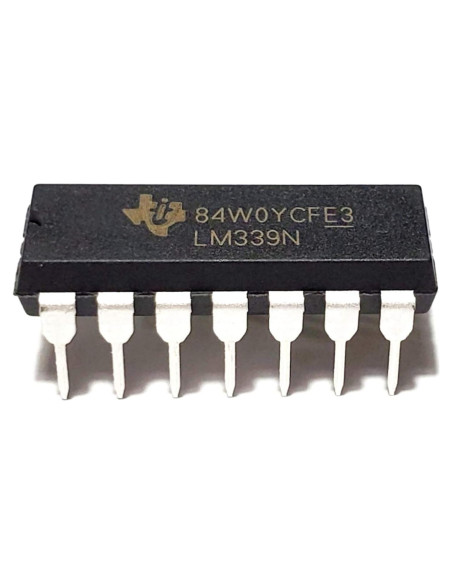 LM339N Comparador Diferencial Cuádruple Grado Industrial - Paquete de 20