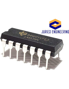 LM339N Comparador Diferencial Cuádruple Grado Industrial - Paquete de 20 2