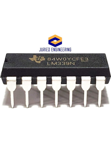LM339N Comparador Diferencial Cuádruple Grado Industrial - Paquete de 20