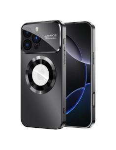 Funda Magnética MAKAVO para iPhone 16 Pro Max, Negro