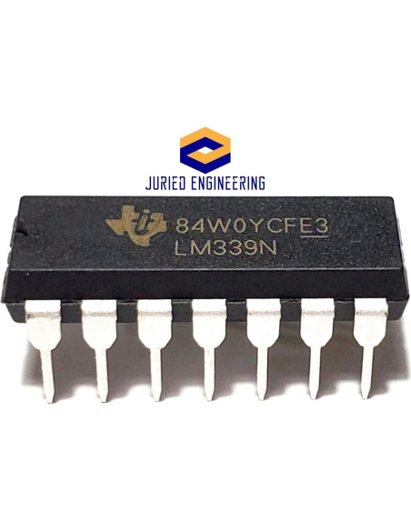 LM339N Comparador Diferencial Cuádruple Grado Industrial - Paquete de 20