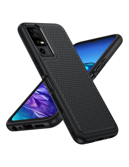 Funda FNTCASE para TCL 40 XE 5G - Doble Capa Antideslizante