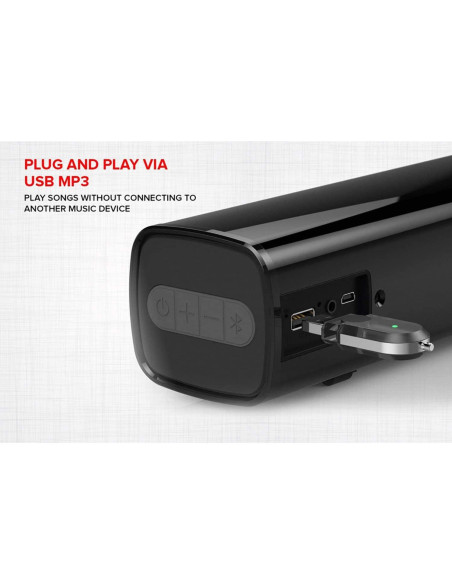 Barra de Sonido Portátil Creative Stage Air Bluetooth 12.7cm