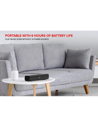 Barra de Sonido Portátil Creative Stage Air Bluetooth 12.7cm
