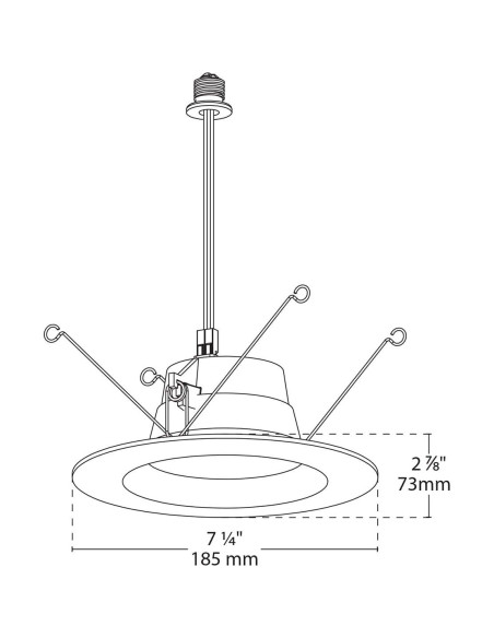 Kit Conversión LED RGB Wi-Fi BAZZ 11W 700 Lúmenes 15.24 cm