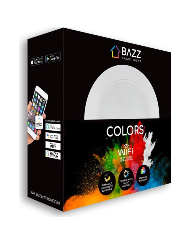 Kit Conversión LED RGB Wi-Fi BAZZ 11W 700 Lúmenes 15.24 cm