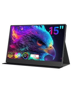 Monitor Portátil AYY 15" FHD 1080P USB-C HDMI Ultra Delgado