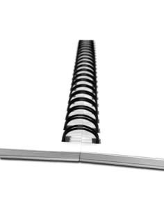 Bloc de Notas Espiral 3dRose Plateado 10.16x10.16 cm 2