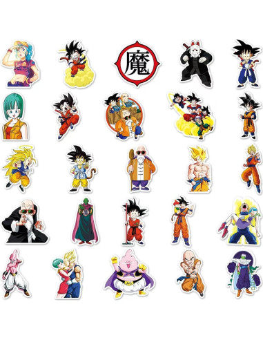 100 Stickers de Anime SHYVIAN para Laptop y Decoración DIY