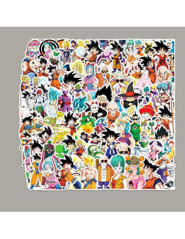 100 Stickers de Anime SHYVIAN para Laptop y Decoración DIY