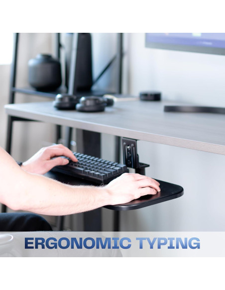 Bandeja de Teclado y Ratón VIVO MOUNT-KB01B 62.5x25.1cm