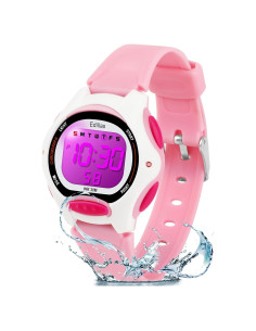 Reloj Digital Impermeable para Niños Yadelai Edi8207B 7 Colores
