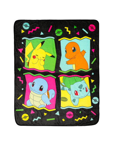 Manta de Peluche Pokemon Northwest 116.8x152.4 cm Suave