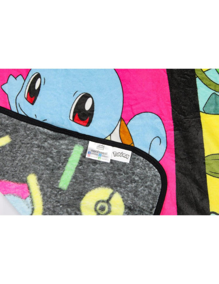 Manta de Peluche Pokemon Northwest 116.8x152.4 cm Suave