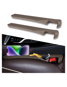 Relleno Espacio Asientos Coche MBERFITU Beige 2 Piezas