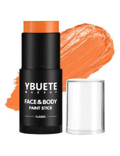 Pintura Facial y Corporal Naranja YBUETE 60g - No Tóxica