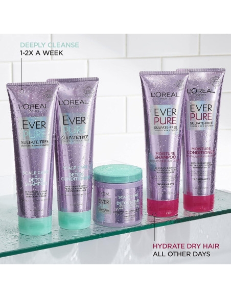 Exfoliante Detox Cuero Cabelludo L'Oreal Paris 226.8 ml